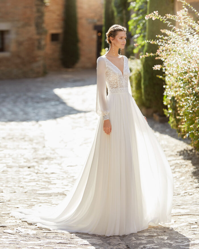 Robe de mariée bohème