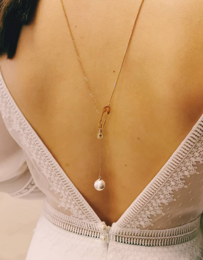 Collier dos perle – Image 2
