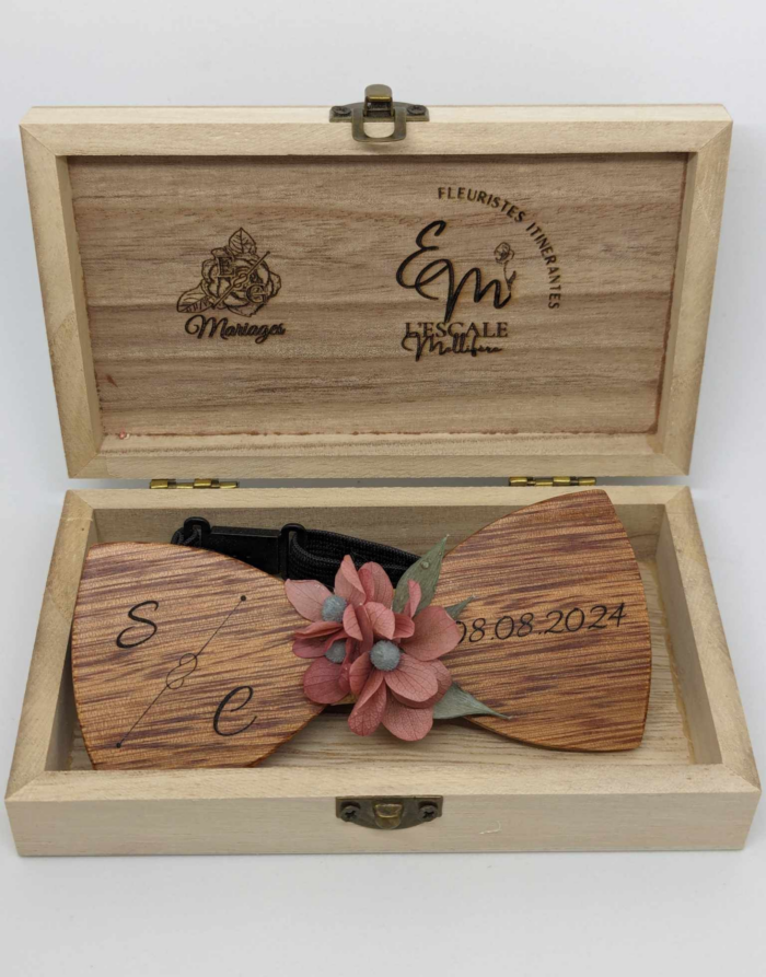 Boîte rangement / cadeau pour nœud papillon – Image 2