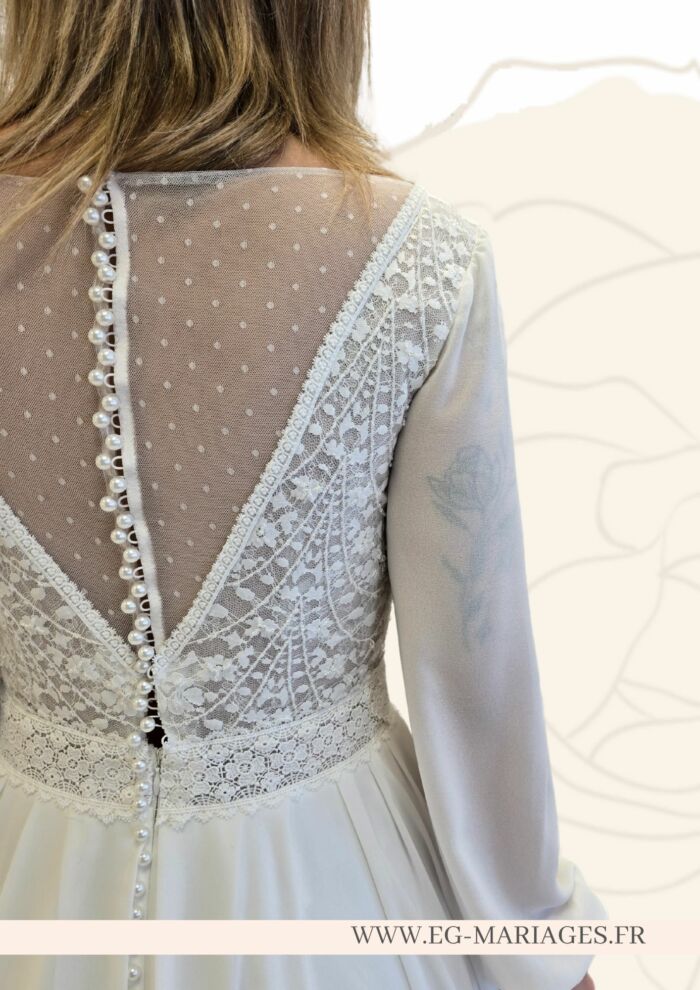 Robe de mariée bohème – Image 5