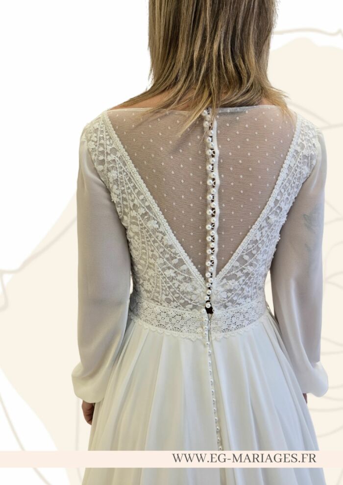 Robe de mariée bohème – Image 6