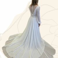 Robe de mariée bohème – Image 7