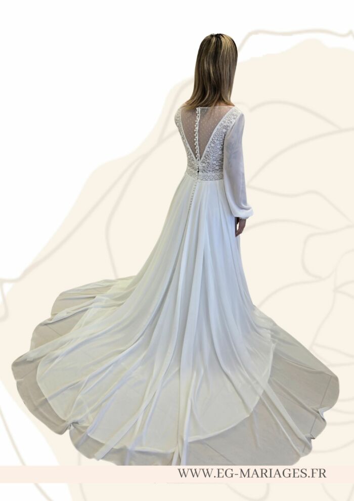 Robe de mariée bohème – Image 7