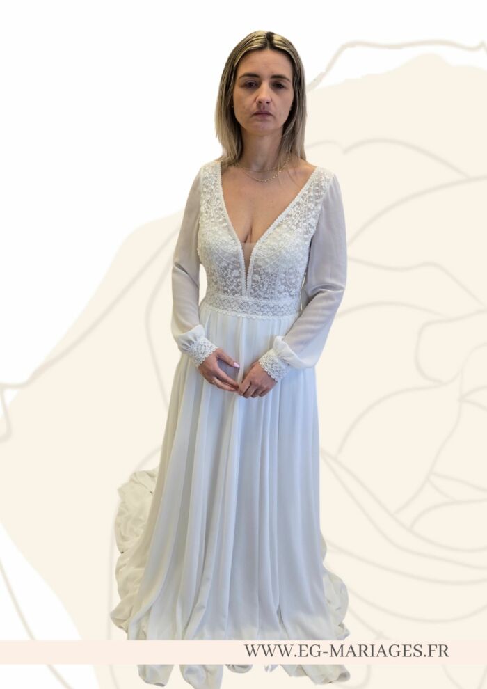 Robe de mariée bohème – Image 10